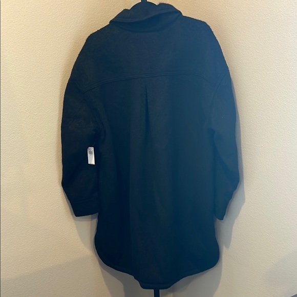 Old Navy Charcoal Button-Up Coat - Picture 4 of 4